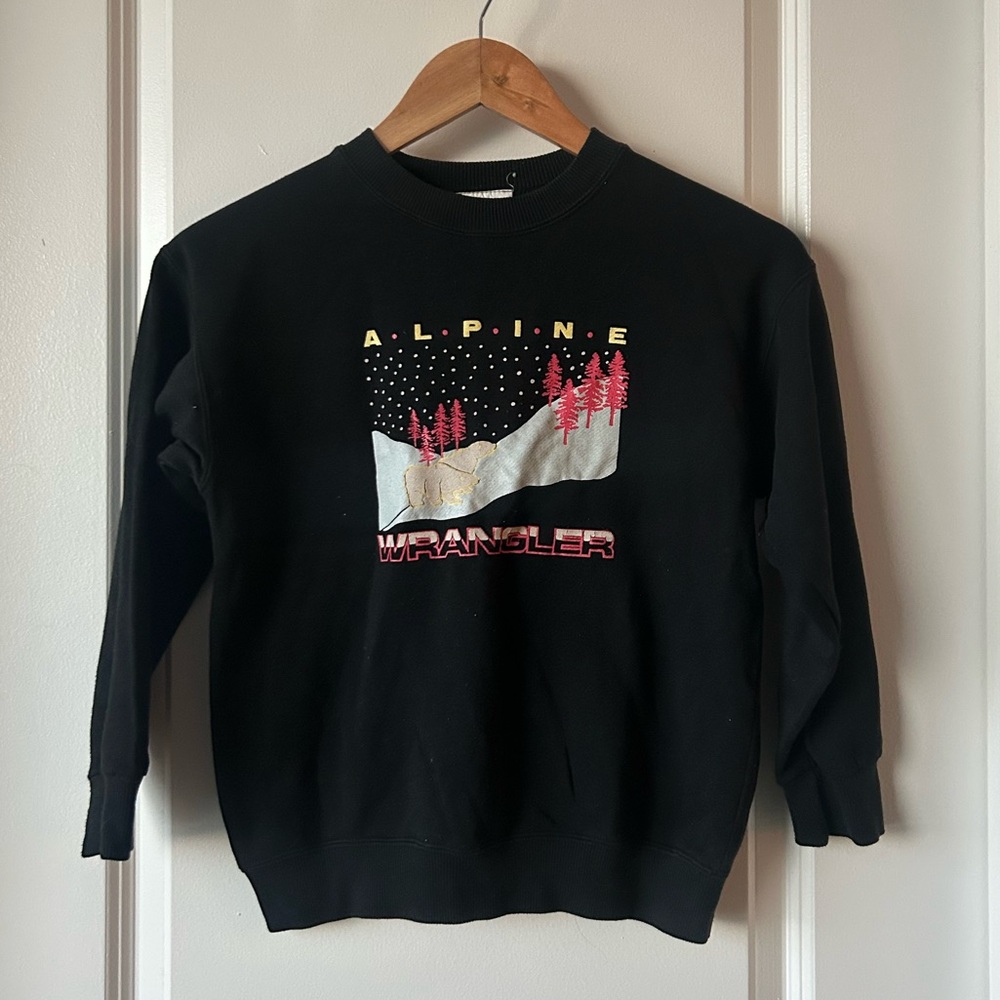 Vintage Wrangler Alpine Crewneck Sz 12